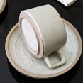 thumbnail image 4 of 220ml ceramic coffee cup set, latte cup, simple ceramic hand-washed coffee cup., 4 of 5