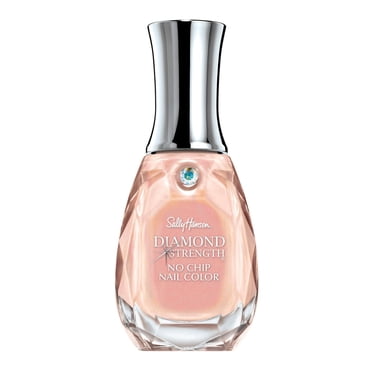 Sally Hansen Diamond Strength® Nail Color, Infused with real Micro-Diamonds & Platinum, 10-day protection from freaking, splitting & cracking