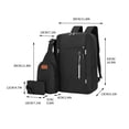 thumbnail image 2 of Rvkxad 3 PCS Backpack Set, Large Capacity USB Charging Bag for School & Travel, Computer Backpack, Laptop Bag, 2 of 2