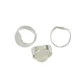 thumbnail image 1 of 10 Pcs Plateau de Base Ajustable à Serti Clos Multi Tailles Vierge Accessoires de Bijoux, 1 of 6