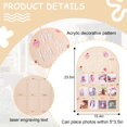 thumbnail image 2 of RSOLIET Sweet One First Year Photo Board - Ice Cream Theme 12 Monthly Milestone Frame, Baby’s 1st Birthday Picture Display with Sweets Decor, Perfect Keepsake Gift for New Parents, 2 of 8
