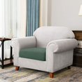 thumbnail image 2 of CHUN YI 1 Piece Cushion Cover Spandex Stretch Textured Grid Box Cushion Seat Slipcover, 2 of 6
