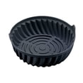 thumbnail image 1 of mtvxesu Doublure Réutilisable en Silicone pour Panier de Friteuse à Air Chaud - Accessoire de Cuisson Rond Antiadhésif de 7,5 Pouces avec Lignes en Relief pour une Répartition Uniforme de la Chaleur, Va au Lave-Vaisselle, 1 Pce, 1 of 3
