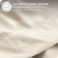 thumbnail image 4 of Ivy Union Microfiber Sheet Set - Breathable - Deep Pocket, Full XL, Sand, 4 of 6