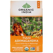 Organic India - Tulsi Infusion Stress Relieving & Balancing Ashwagandha - 18 Tea Bags