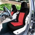 thumbnail image 1 of Universal Fit Car Seat Cover – Full Set of Automotive Seat Covers, Diamond Stitched Flat Cloth Cloth Seat Protector for Cars, Trucks, SUVs and Vans, Washable Seat Cover, 1 of 7