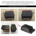thumbnail image 4 of Amdohai 18V~20V 2-In-1 Battery Converter Adapter Converter Compatible with and Milwaukee 18V~20V Lithium Battery 18V~20V Power Tool Li-ion Battery DIY Adapter Accessory, 4 of 7