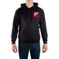 thumbnail image 1 of Nintendo Kirby Chandail à Capuche Noir pour Hommes (Petit), 1 of 3