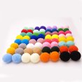 thumbnail image 4 of 160 Pcs Pompon Coloré Matériel Fait Main Pompon Accessoire Maternelle Boules Moelleuses (Couleur Mixte), 4 of 8