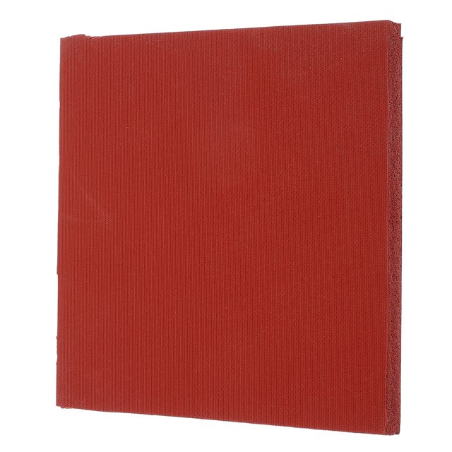 Miangastore Silicone Mats Dark Red 15.0X15.0X0.3In For Heat Press Machine 1Pcs