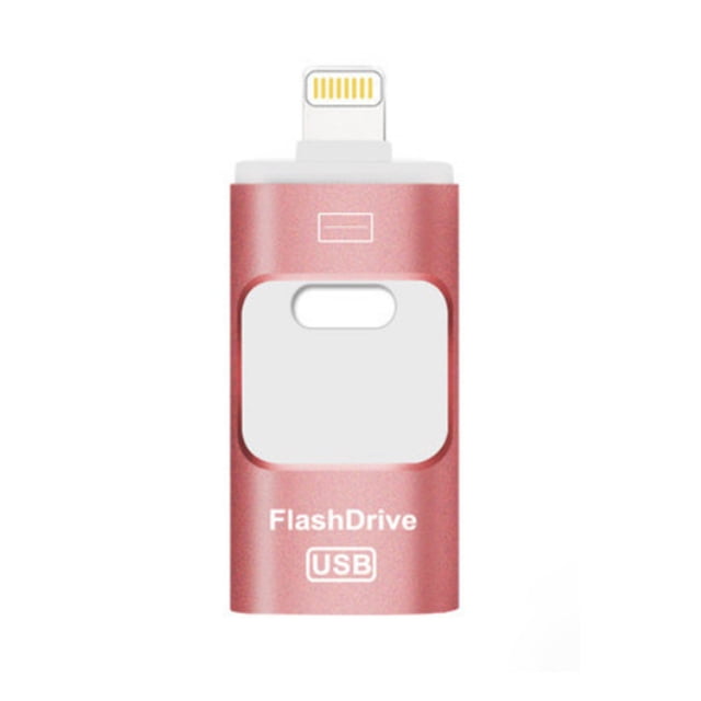 EGNMCR Clé USB Portable pour I-Phone, I-Pad et Android 3-en-1 8G Métal Otg Disque USB Clé USB