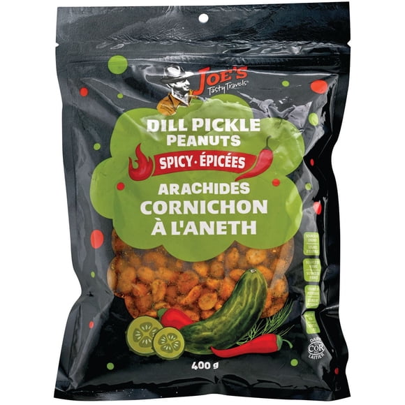 Dill Pickle Peanuts Spicy - Prepared in Canads