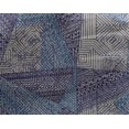 thumbnail image 5 of oneOone Georgette Viscose Navy Blue Fabric Abstracts Craft Projects Decor Fabric Printed By The Yard 42 Inch Wide, 5 of 5