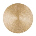 thumbnail image 1 of Holiday Time Maison De Noel Collection Woodgrain Molded PVC Round Placemat, Gold, 15" Round, 1 of 3