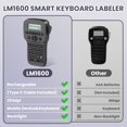 thumbnail image 2 of Industrial Label Maker Machine with Tape, Handheld Label Maker Waterproof-Labels, tooth Heat Shrink Labeler Rechargeable, Wire Cable Labeling Machine for Home Office Warehouse, 2 of 9