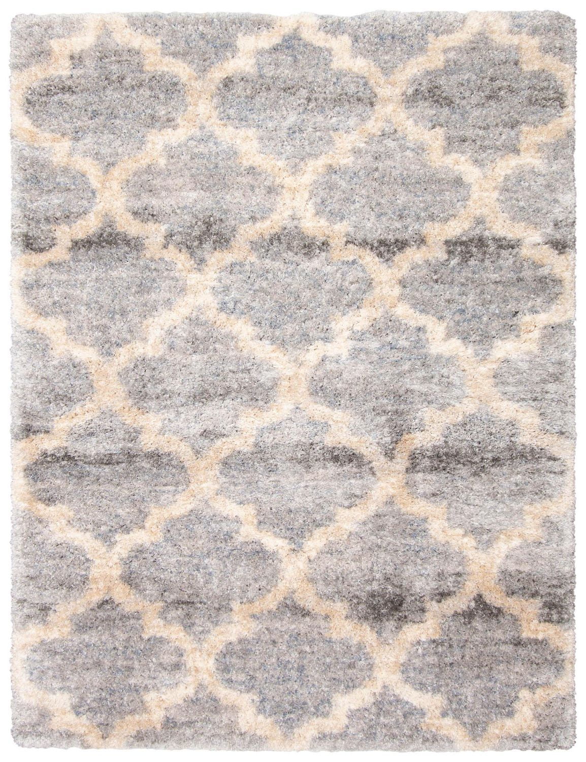 ECARPET Trellis Frise Moelleuse pour Chambre à Coucher