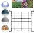 thumbnail image 1 of Birdeem Plant Support Net Net Elastic Lattice Greenhouse Tent Plant Stress Net Elastic Net Tent Plant Support Net Elastic Hook Lattice Support Net, 1 of 1
