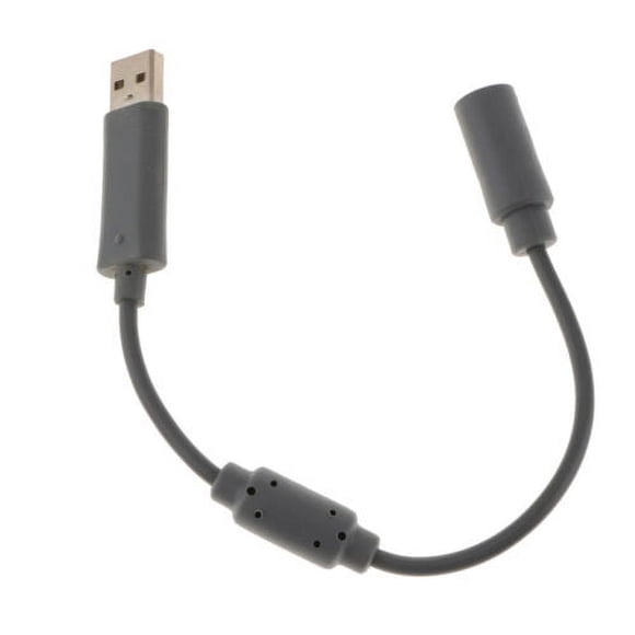 AMERTEER Câble de Connexion USB Dongle 23cm pour Manette Xbox 360