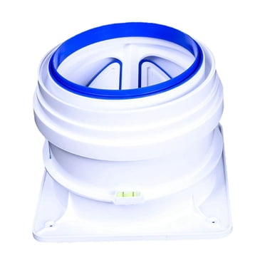 Backdraft Damper for Range Hood Draft Vent Butterfly Check Bathroom Duct Check for Bathrooms Fans