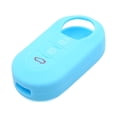 thumbnail image 1 of Unique Bargains Pink Silicone Three Button Car Remote Key Cover Case for Fiat 500 Viaggio Ottimo, 1 of 5