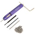 thumbnail image 2 of 50pcs Thread Repair Kit, M2.5 x 2D Stainless Steel Coiled Wire Thread Insert Combination Tool Set for Restoring Damaged Wires in Steel, Iron, Aluminum, 2 of 4