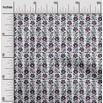 thumbnail image 1 of oneOone Viscose Chiffon Fabric Leaves & Floral Block Decor Fabric Printed BTY 42 Inch Wide, 1 of 4