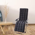 thumbnail image 4 of Coussin Confortable en Polyester pour Fauteuil Inclinable de Jardin, Tapis Épaissi, 4 of 6