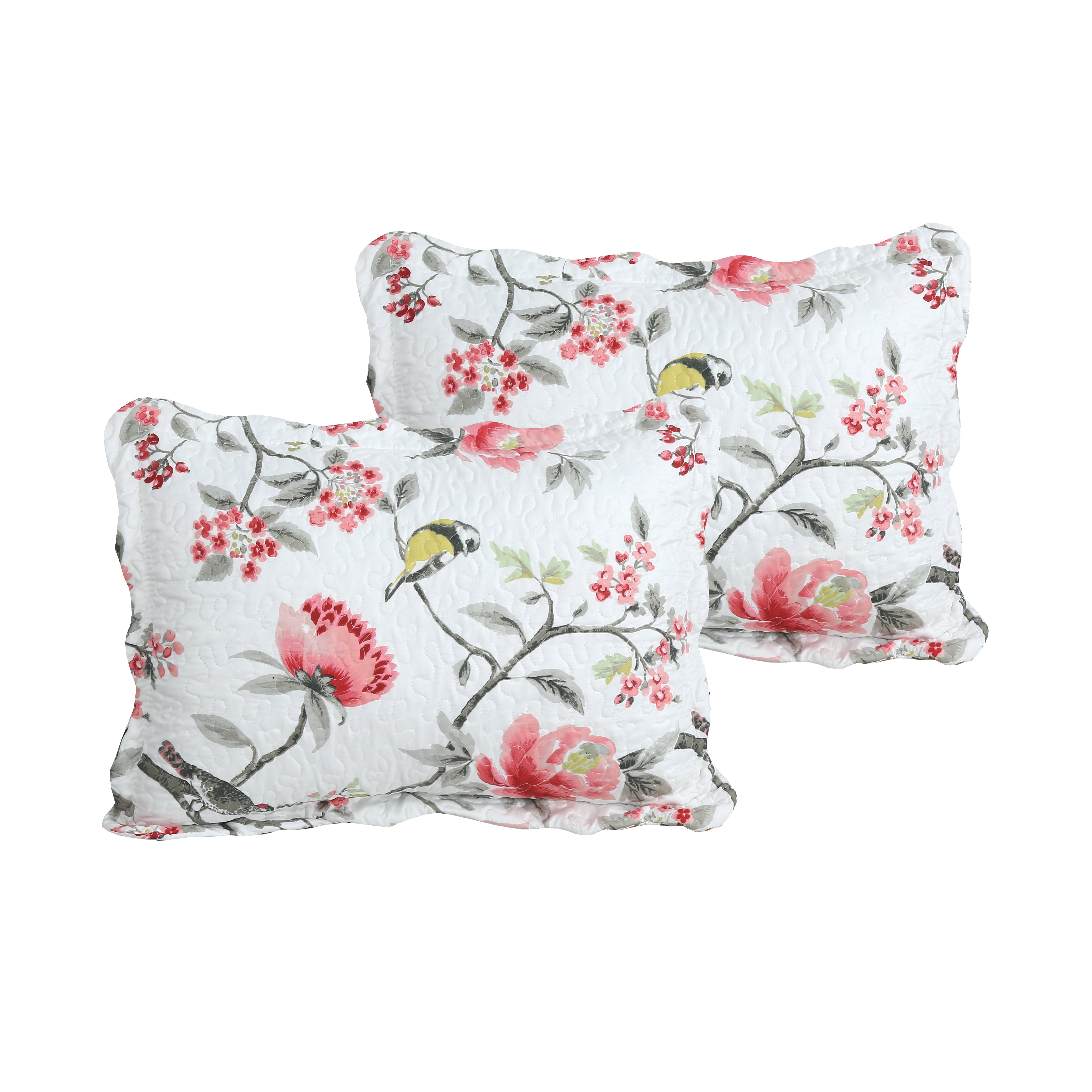 Marina Decoration Rich Printed Stitching Coverlet Bedspread Ultra Soft Summer Bedding Quilt Set with Quilted Sham