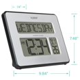thumbnail image 3 of La Crosse Technology 513-1419BLv4-INT Backlight Atomic Full Calendar Clock with Extra Large Digits, 3 of 7