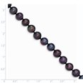 thumbnail image 3 of Collier de Perles d'Eau Douce de Culture Rondes Noires 14k 8-9mm (Poids : 50,68 Grammes, Longueur : 24 Pouces), 3 of 3