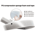 thumbnail image 3 of Soundproof Sealing Strip Weather Stripping Foam Tape, Self Adhesive Window Door Seal Weather Strips, 3 of 5
