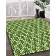 thumbnail image 3 of Ahgly Tapis d'Intérieur Lavable en Machine Carré Transitionnel Chêne Brun, 7 Pieds Carré, 3 of 7
