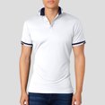 thumbnail image 2 of Chemise à Boutons pour Hommes - Coupe Classique, Col, Tissu Anti-Humidité, 2 of 4