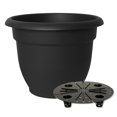 thumbnail image 4 of Bloem 20-56920 Fiskars 20 Inch Ariana with Self-Watering Grid, Black, 4 of 4