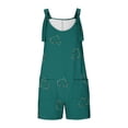 thumbnail image 4 of Penkiiy Combinaison Décontractée Sans Manches pour Femme, Vert, P, 4 of 6