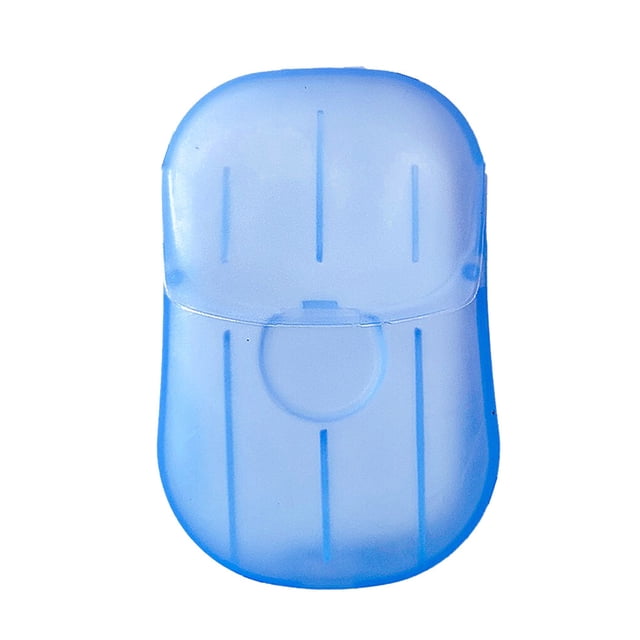 20pcs/Box Disposable Soap Paper Flakes Washing Cleaning Hand Bath Travel Scented Slice Sheets