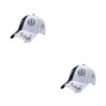 thumbnail image 2 of Baohd Stylish Adjustable Baseball Cap For Summer And Sun Protection Stylish And Practical Hats For Women black white rings 2Set, 2 of 6