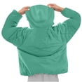 thumbnail image 4 of Manteaux pour Femmes à Col Rond, Chandail Matelassé à Manches Longues, Coupe Ample, à Capuche avec Cordon, 4 of 9