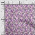 thumbnail image 2 of oneOone Tissu Flex Coton Violet Abstrait Matériel de Robe Tissu Imprimé Tissu au Mètre 40 Pouces de Large, 2 of 4