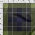 thumbnail image 2 of oneOone Cotton Silk Fabric Tartan Check Printed Craft Fabric BTY 42 Inch Wide, 2 of 4