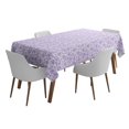 thumbnail image 1 of Vargottam Intérieur/ExtérieurNappe58x120 InchRectangleNappe Imperméable PatioTableCoupes- Printemps/ÉtéTable rectangulaire/BBQs/Picnic -Dusty Purple2, 1 of 5