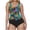 Multicolour, variant on Womens Solid Swimsuits Drawstring On Both Sides Bathing Suits V Neck Blackless Swimwear