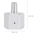 thumbnail image 4 of CO2 Adapter, Durable Stable Long-term Use No Rust Soda CO2 Adapter, Artisan Lovers For Home Brewers, 4 of 8