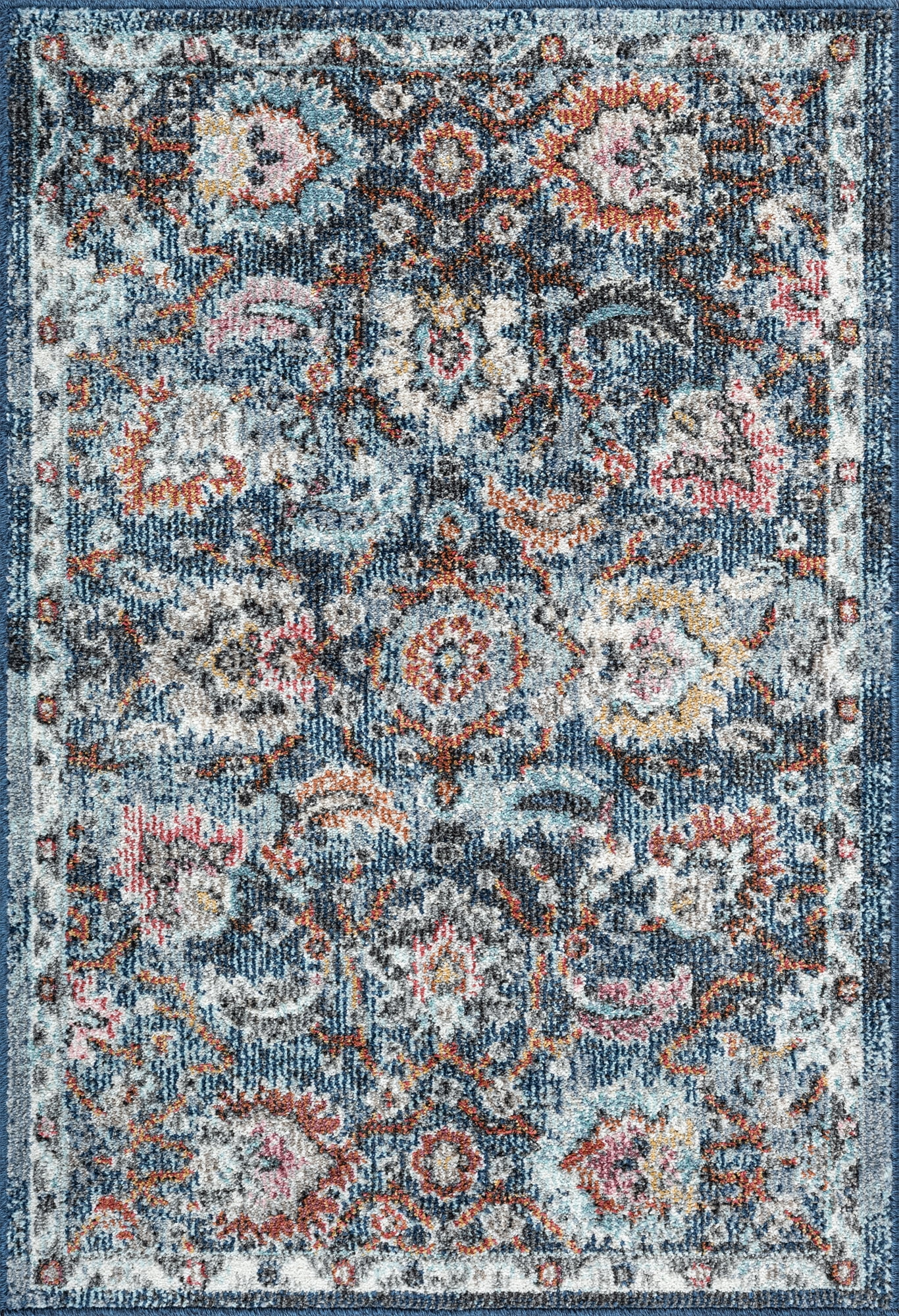 Tapis décoratif multicolore Floral Mainstays, 31,5 po x 45 po