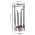 thumbnail image 2 of Pineapple Corer Stainless Steel Pineapple Corer Peeler Multifunction Cutter For Kitchen Pineapple Meat Extractor Rose Garlic Hand Mincer Grader Food Chicken Mincer Hand Grater Garlic Roaster Ceramic, 2 of 3