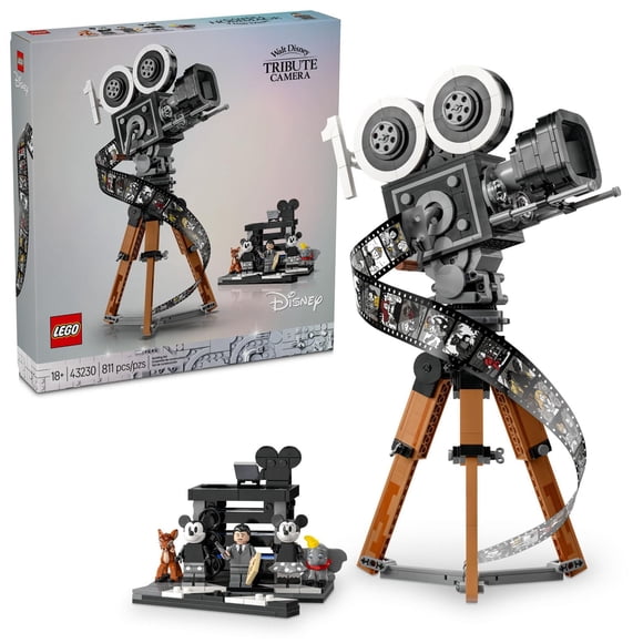 LEGO Disney Classic La caméra hommage à Walt Disney 43230 Ensemble de construction (811 pièces)