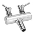 thumbnail image 3 of OTVIAP Valve de Séparateur d'Aquarium, Valve de Distribution pour Aquarium Tuyau d'Oxygène pour Aquarium Interrupteur de Réglage du Dioxyde de Carbone Valve Répartiteur en Acier Inoxydable, Valve de Levier de Contrôle d'Aquarium, 3 of 8