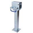 thumbnail image 1 of KIMISS Trailer Jack Base, 440-690mm Trailer Jack Stand Drop Leg 2000kg Load Bearing Iron Galvanized For RV Motorhome, 1 of 8