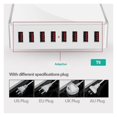 thumbnail image 3 of 40W 8Ports USB Charger Adapter HUB Charging Station Socket Phone Charger ,Universal Compatibility, 3 of 7