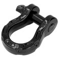 thumbnail image 1 of Winch D Ring Shackle, 5T/11000lbs Load Capacity 7/8in Pin Tow Clevis Multifunction  For UTV For ATV Red,Black, 1 of 8